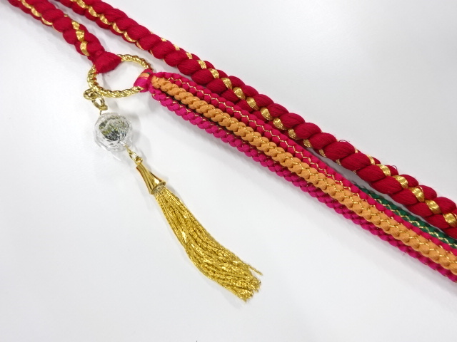 JAPANESE KIMONO / OBIJIME CORD FOR FURISODE 